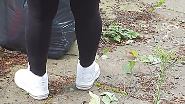 Step mom shows daughter how to put a bra before fuck son' di