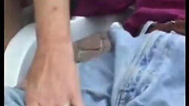 Beauty Mom and NOT her Son Outdoor