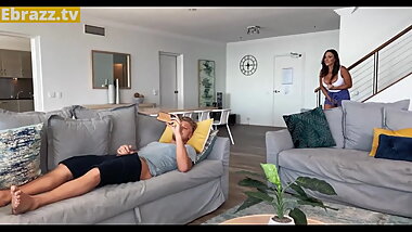 Busty Stepmom Spies On Her Horny Son - full at ebrazz.tv