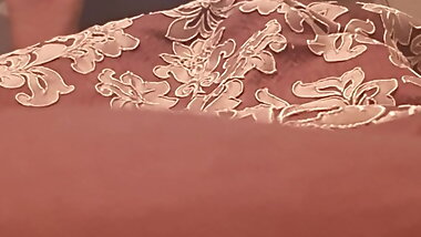 Stepmom caught naked on hidden camera before sex with stepson