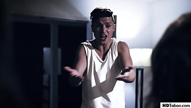 Hung Stepson Caught His Lesbian Moms Having Sex