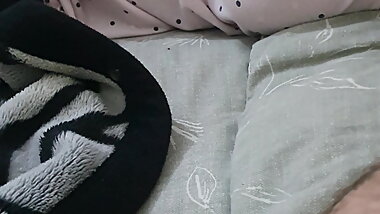 Step mom nipple comes out from shirt making son dick hard