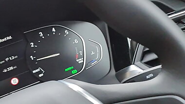 Romanian stepmom has sex in the car with Pakistan stepson