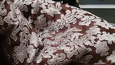 Stepmom in leggings caught stepson naked in her room