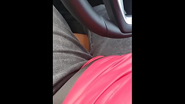 Step mom has sex in the car with Pakistan step son