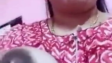 Milky mom storing milk for husband