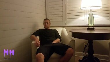 Pervy Step Son Jacks Off To Mom While She Showers With  The Door Open (Preview)