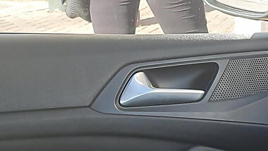 Step mom invites step son for fuck in McDonald's bathroom