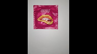 Step mom how to open an condom Durex for step son before fuck