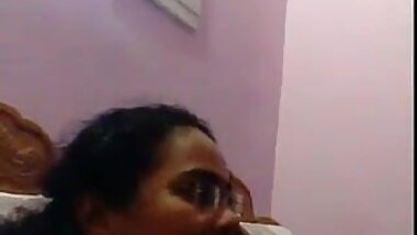 Desi aunty with young boy