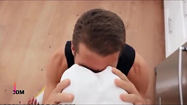 Horny Big Tits Blonde MILF Stepmom Has Sex With Skater Stepson