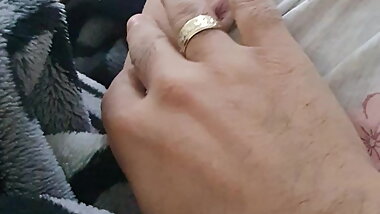 Step son caught spying step mom naked fucked by dad