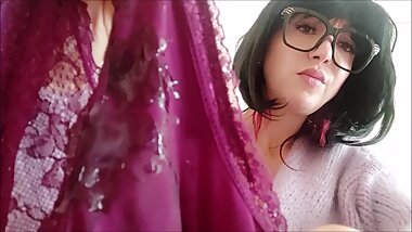 stepson, these marks on my panties leave no doubt