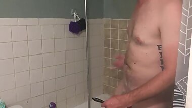 Step Son Shaves Giant Cock For Sexy Step Mom (Preview)