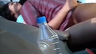 i am fuck my x girlfriend in car