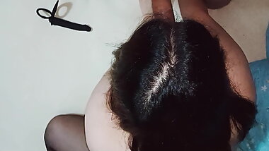 Mom sucks stepson&rsquo;s cock