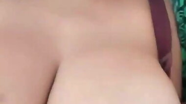 Big Tits Neighbor Let Her Son&rsquo;s Best Friend Eat Her Outdoor