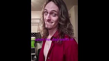 Her dad forgot to knock first