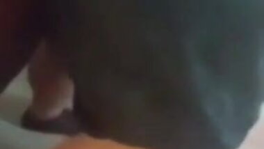 Hijabi Muslim mom sucking infidel bully cock cuckold son