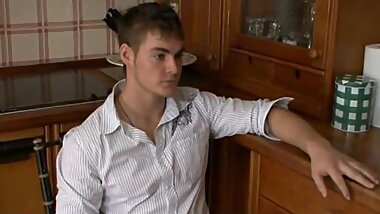 Nasty mom to friends and fuck step-son