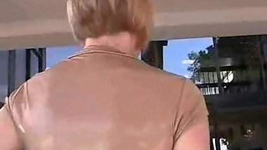 Mom Gets Creampied In Hotel Room