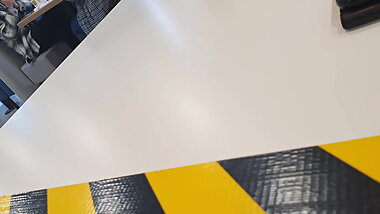 Step mom helps step son jerk off in McDonald's