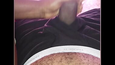 Real Milf Stepmom playing with teen stepson big dick