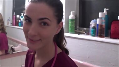 Nurse Gives Her Step-Son an Exam - Molly Jane - Family Therapy