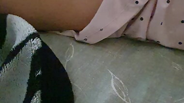 Step mom share bed with step son ends with sex on camera