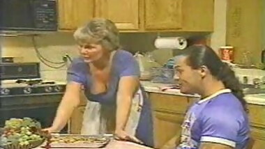 mom 55 years old loves her Son's friend and his friend