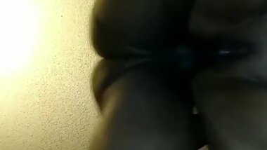 Fucking and sliding my wet pussy all over big dick