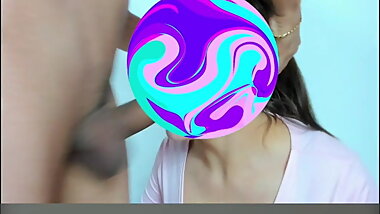 Step mom deepthroat swallowing step son cock