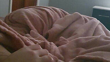 Wife challenged one of her friends to masturbate step son