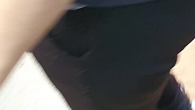 Step mom morning fuck in the kitchen with step son