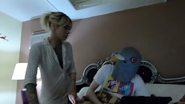 sexy tattooed stepmom catches me jerking off and wishes she'd aborted me