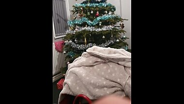 Step mom and step son has Intense fuck on Christmas Morning