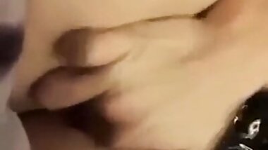 Horny Stepdaughter Lavisha in Black Bra and Panties