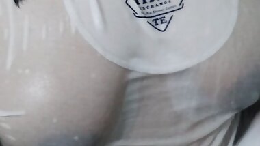 Stepson visit Bathroom Stepmom While shower