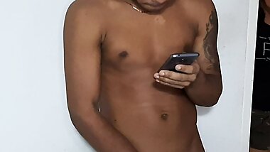 I watch how stepson masturbates and makes me want to suck his cock