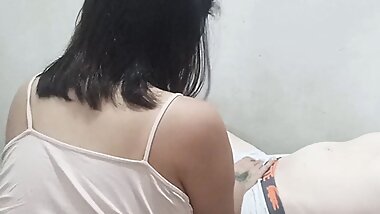 Horny stepmom seduce stranger