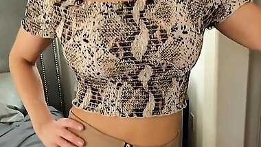 Doggystyled stepmother spoiling her stepson