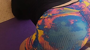 I fuck the TEACHER before the yoga class starts