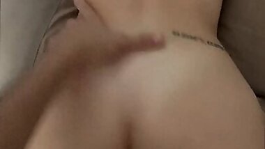 Blonde Babe Takes Backshots From Huge Dick