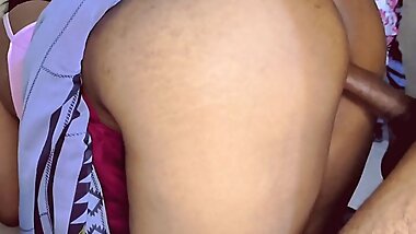 Part 2. Hot Indian Stepmom got good fucked by stepson after shower naked.