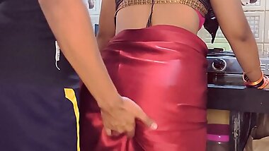 Part 2 , Indian sexy stepmom caught by stepson while talking to her boyfriend