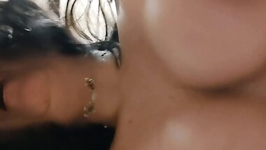 Stepmom fucked by stepson pov doggystyle creampie