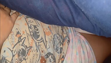 Stepson fucking alone at home with Mature Stepmom