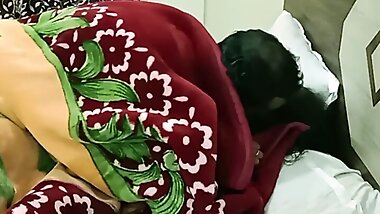 Hot beautiful madam fucking with her car driver! Husband don't know