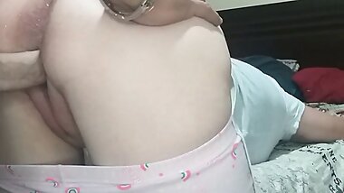 My Bratty Stepsis Lost A Bet, So She Had To Bend Over So That I Can Cum In Her Pussy