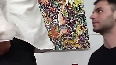 Busty MILF Mason Storm sucks and fucks cock and has